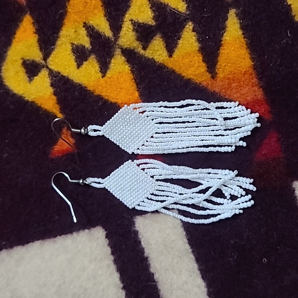 Beautiful beaded earrings!!